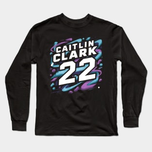 caitlin clark 22 Long Sleeve T-Shirt